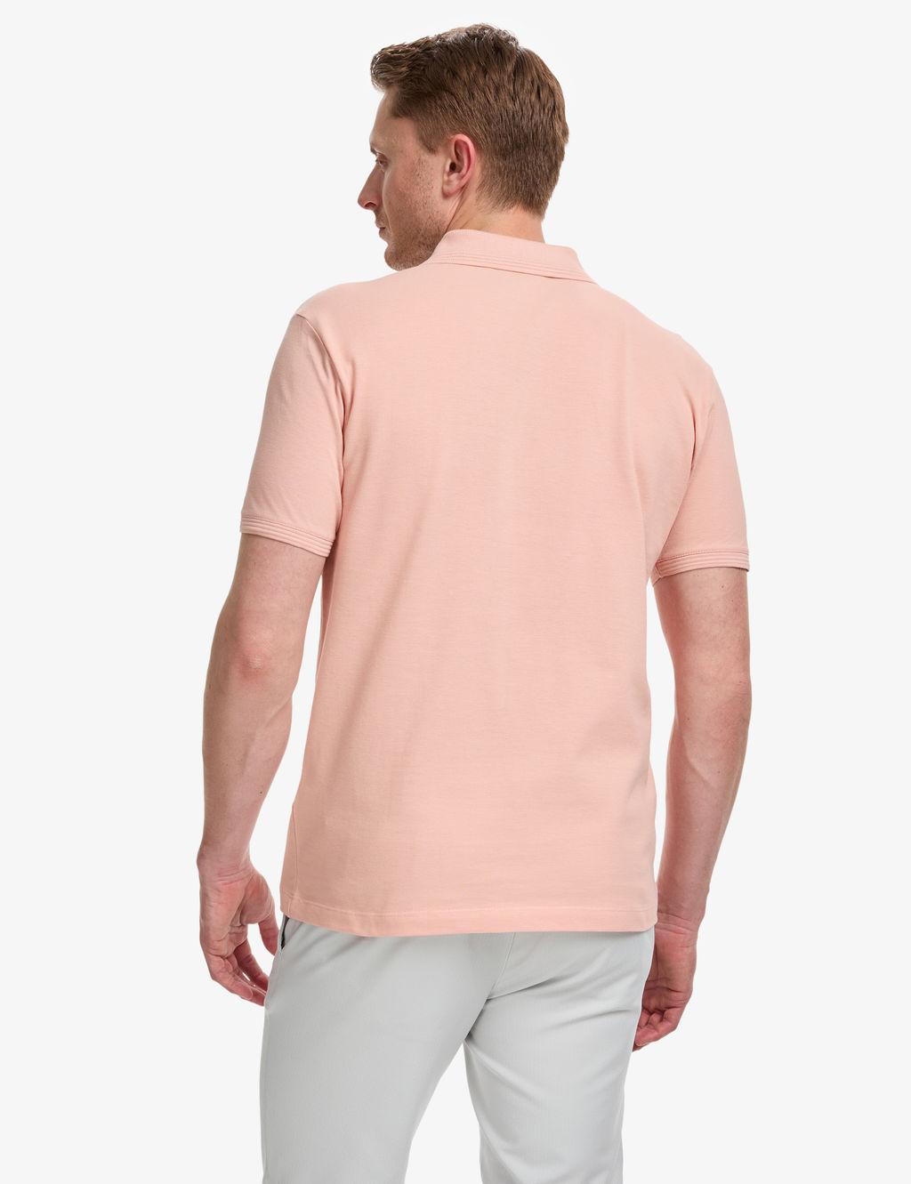 Somon Slim Fit %100 Pamuk D__meli Polo Yaka Basic Ti__rt