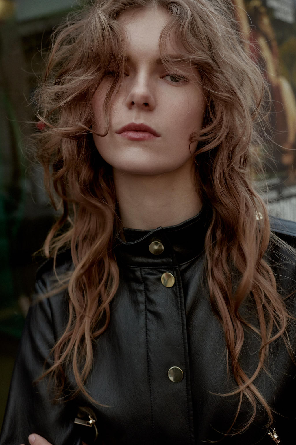 FAUX LEATHER JACKET WITH BELT - Zara фото 2