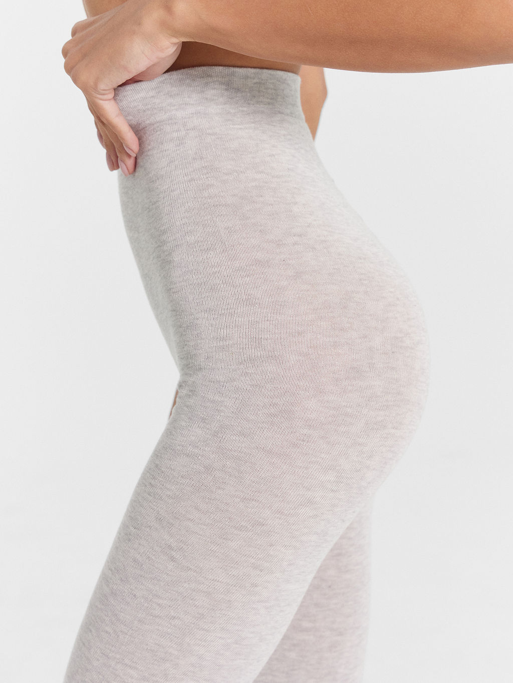 Колготки женские в цвете светло-серый меланж - Mark formelle фото 5
