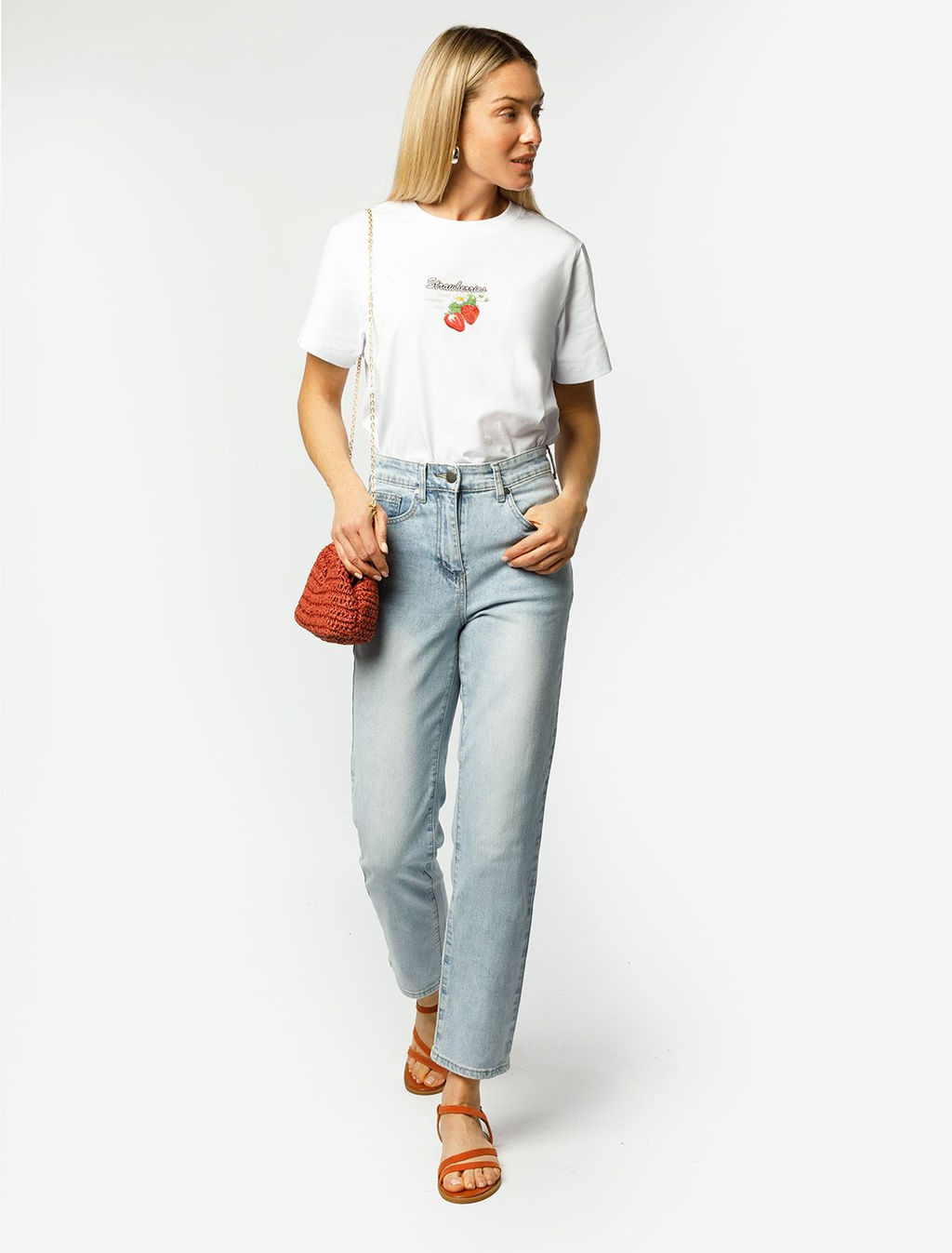 D54.092 Джинсы женские светло-голубой