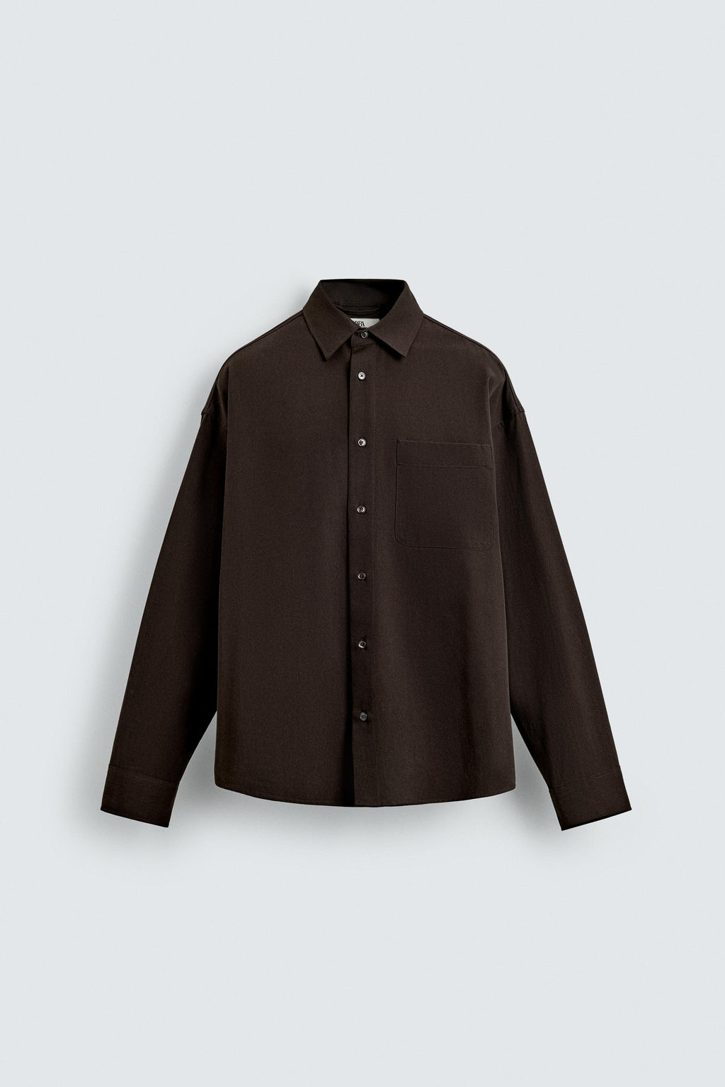 LIMITED EDITION FLOWING RELAXED FIT SHIRT - Zara фото 7
