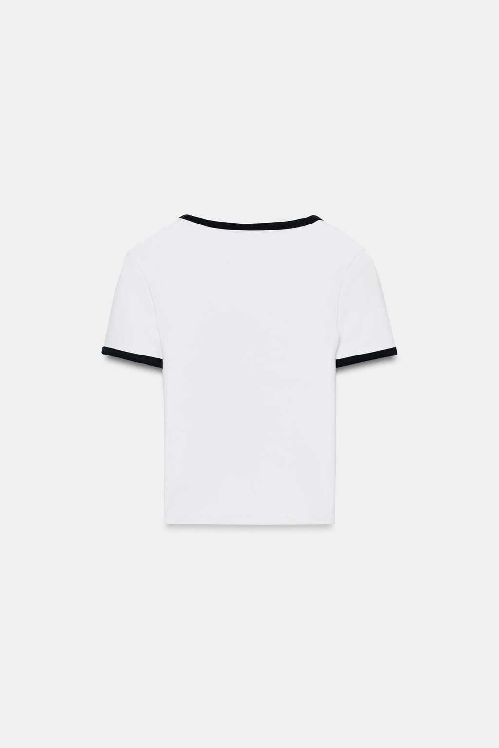 CAMISETA VIVOS CONTRASTE / Blanco - Zara фото 6