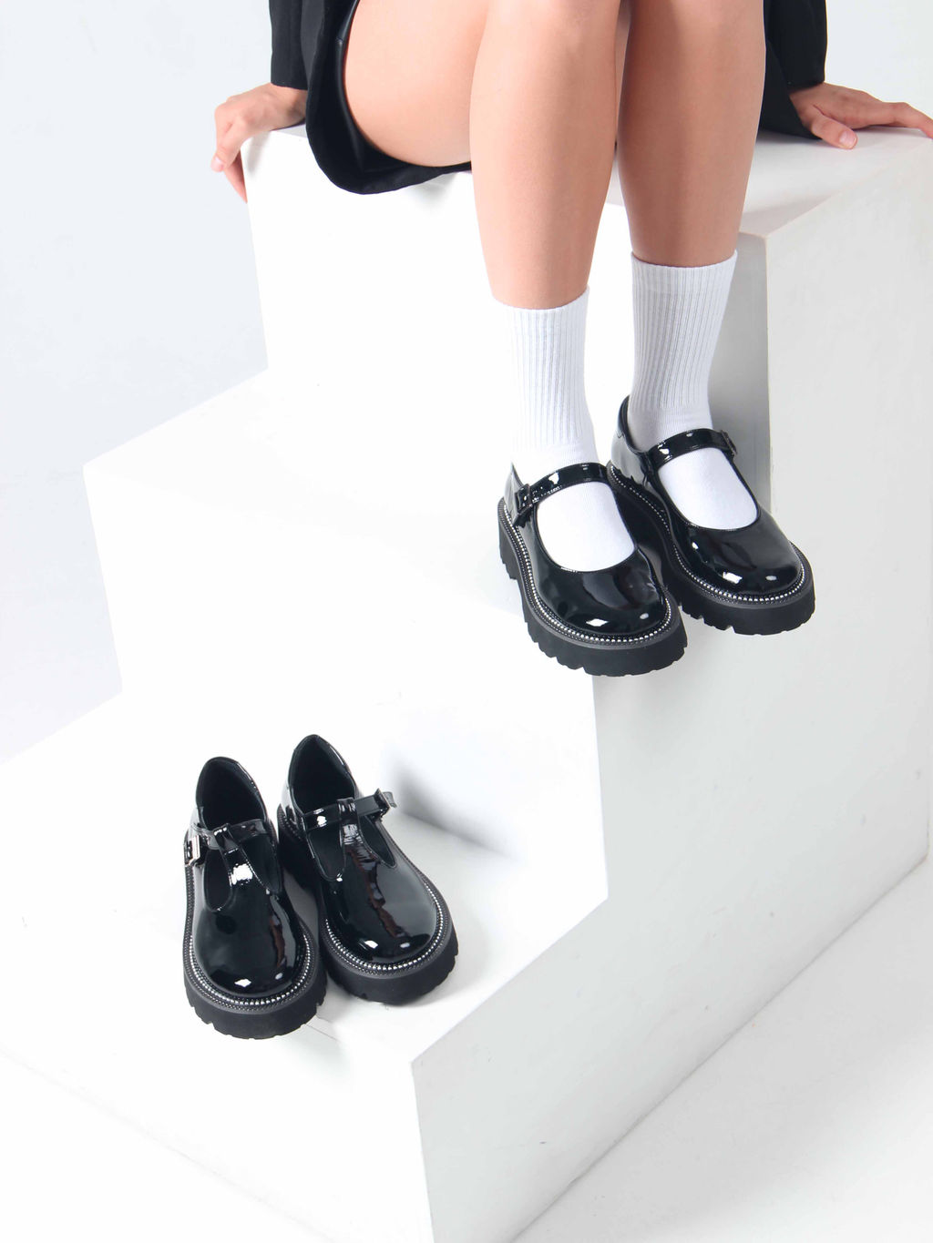 Туфли полуботинки 1003.5151bl. Черный