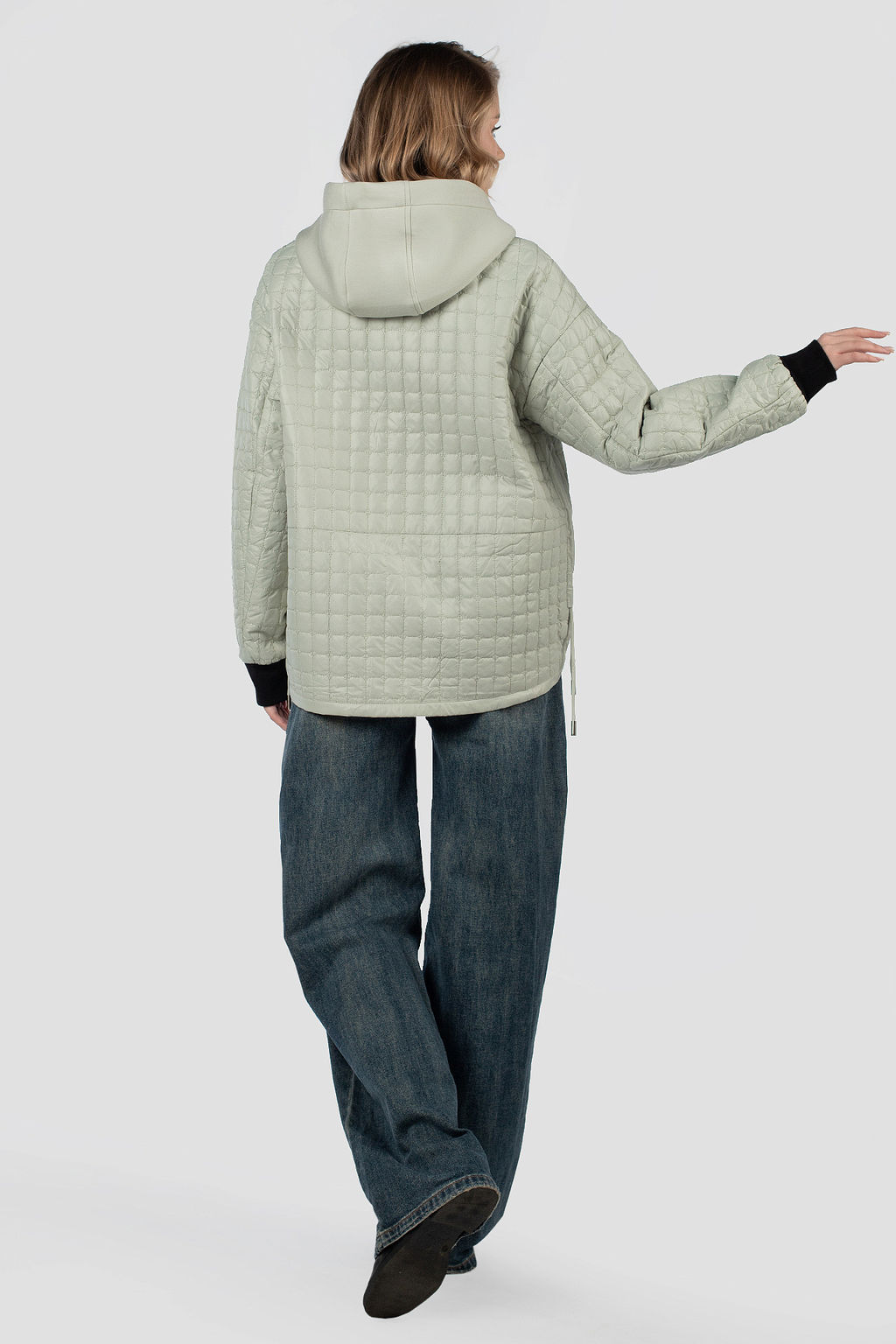 04-3154 Куртка женская демисезонная (синтепон 80) - El podio фото 5