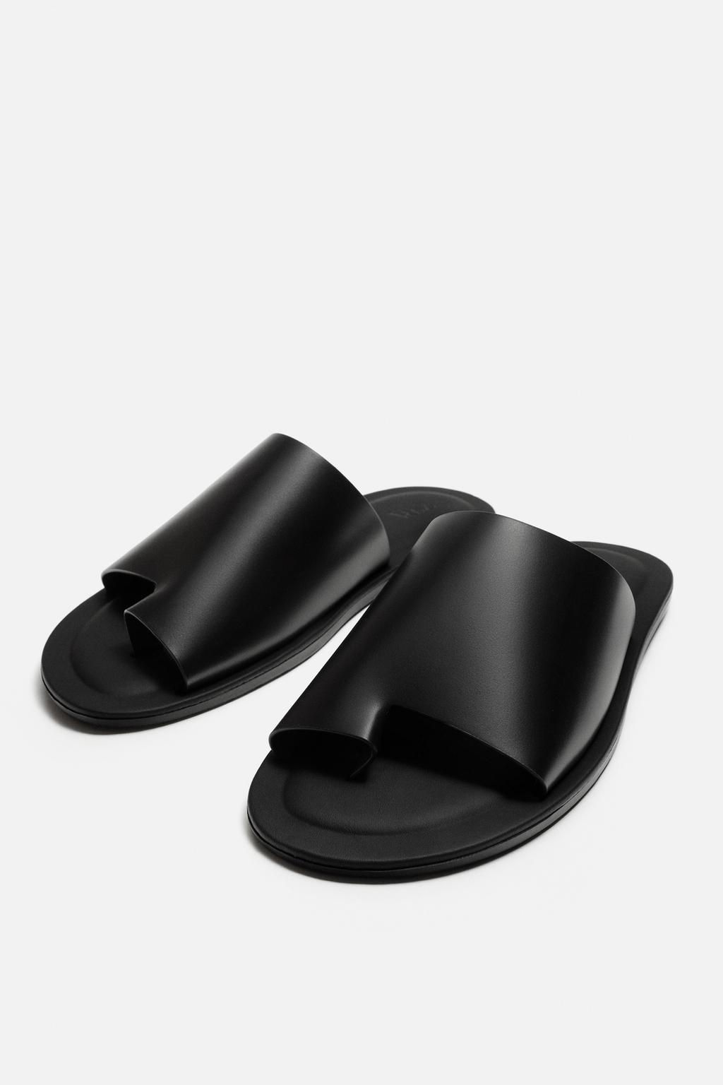LEATHER SANDALS - Zara фото 6