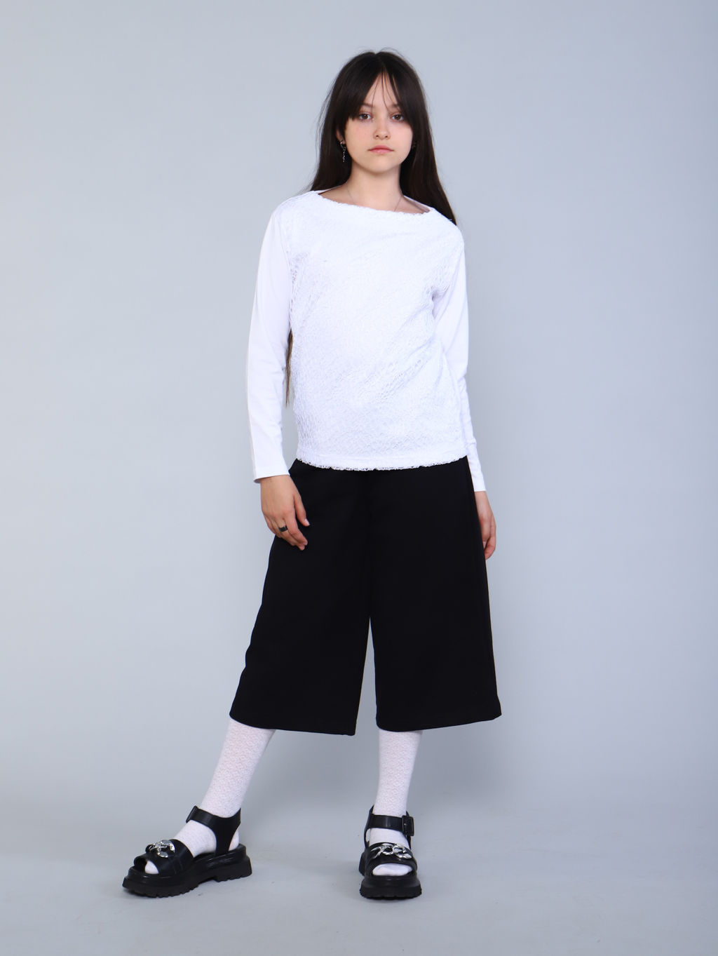 Лонгслив Брианна белый