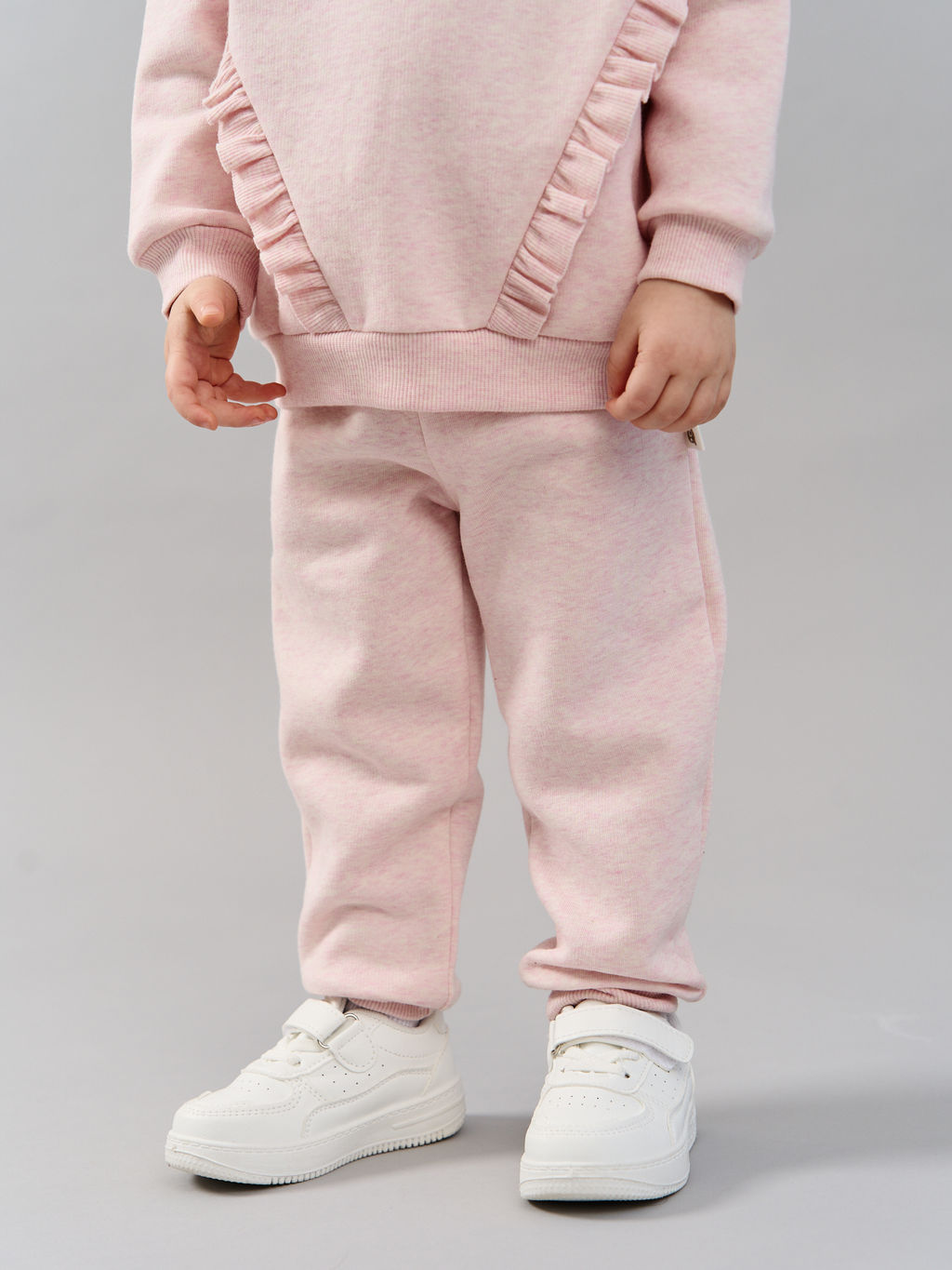 Джоггеры Клубничный коктейль утепленные 0+ - Bungly фото 3