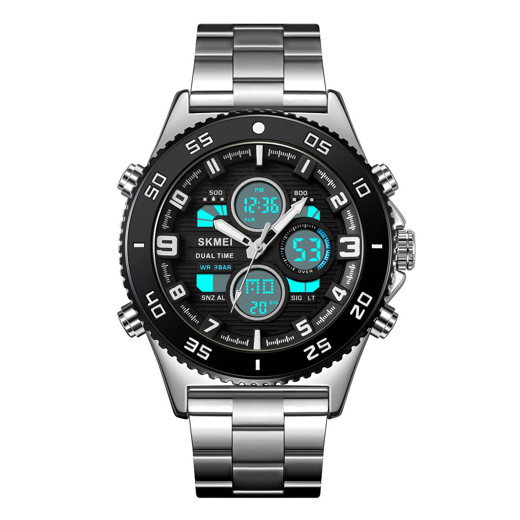 Часы наручные Skmei мужские электронные спортивные 2205silver