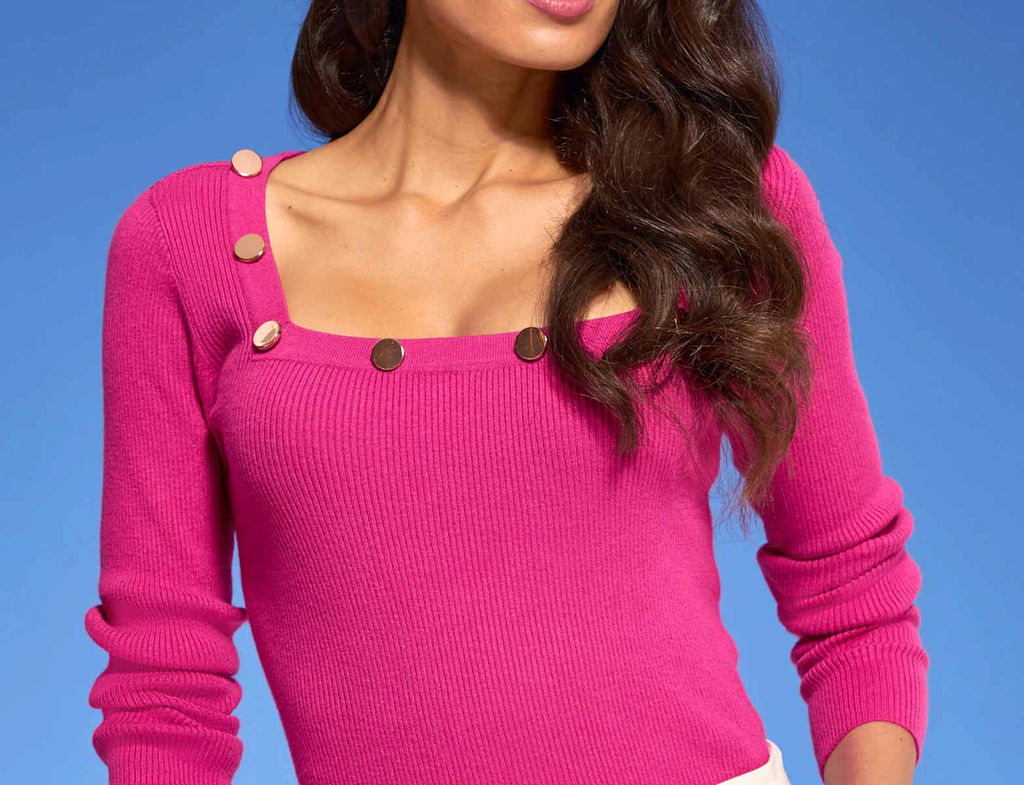 Пуловер, розовый - Ashley brooke фото 5