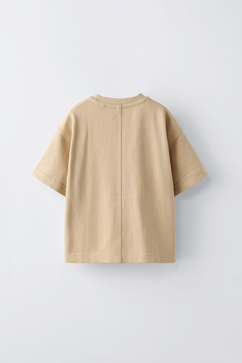 T-SHIRT WITH EMBROIDERED MOTIFS - Zara фото 8