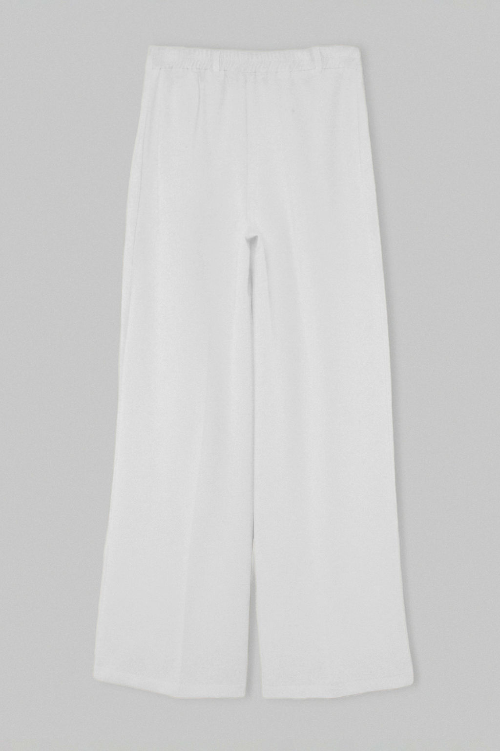 Beyaz Nerv_r Detayl_ Wide Leg/Geni_ Pa_a Pantolon TWOSS26PL00247 - Trendyolmilla фото 4
