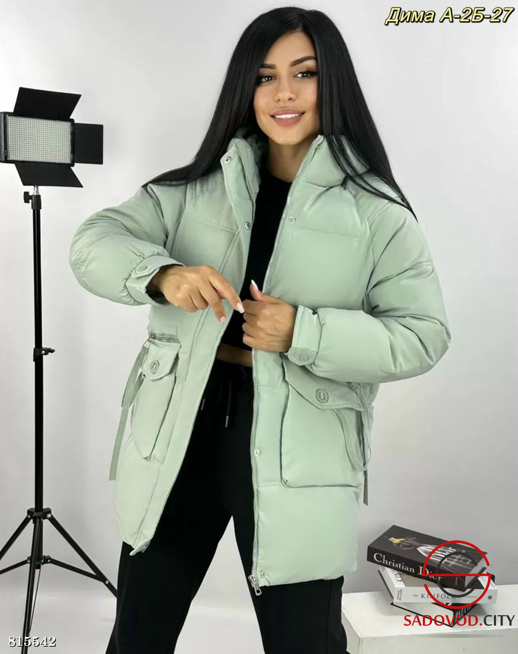 Куртка женская с капюшоном - Bruno фото 5