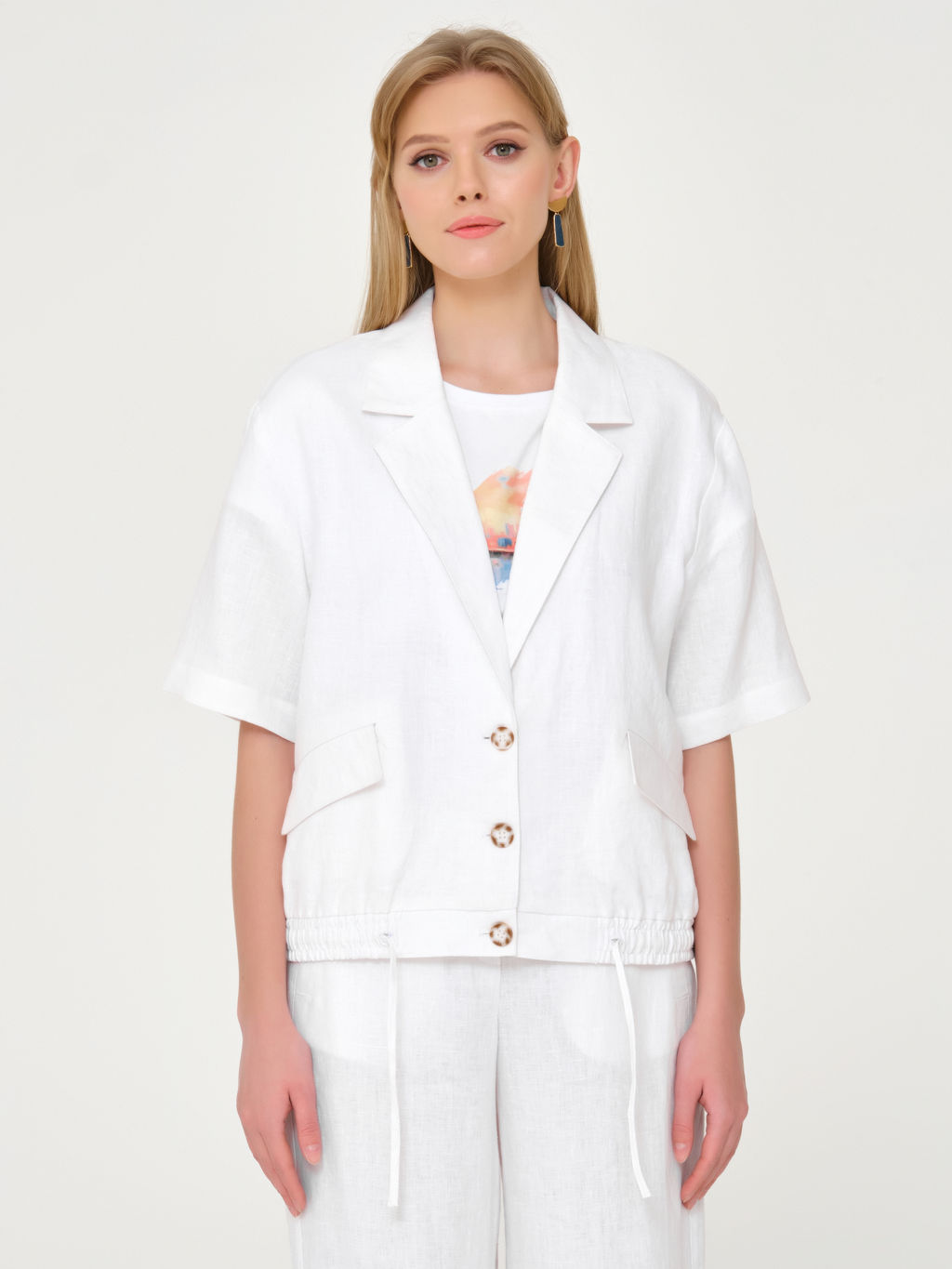 Жакет изо льна - Stilla фото 4