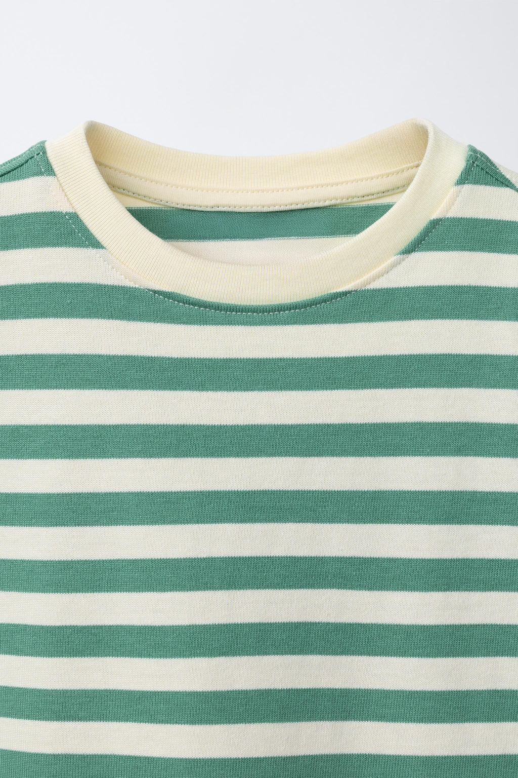 CAMISETA RAYAS HEAVY WEIGHT TEXTO / rayas - Zara фото 3