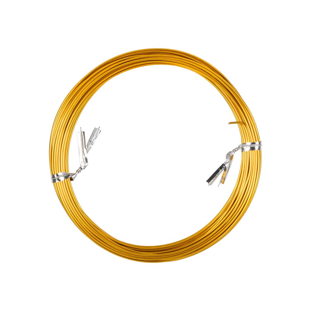 Промысел Проволока для плетения алюминий MM-002 d 1 мм 10 м 0.5 м