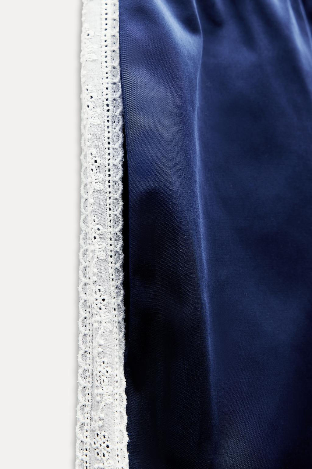 SATIN TROUSERS WITH SIDE STRIPES - Zara фото 9