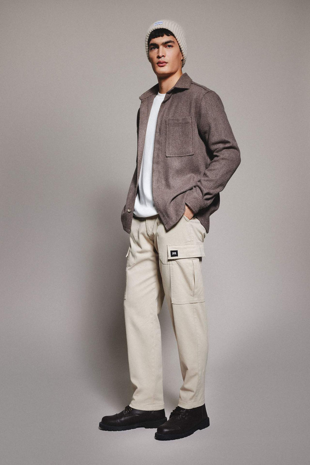 Kargo Cepli Duz Paca Pantolon - Defacto фото 3