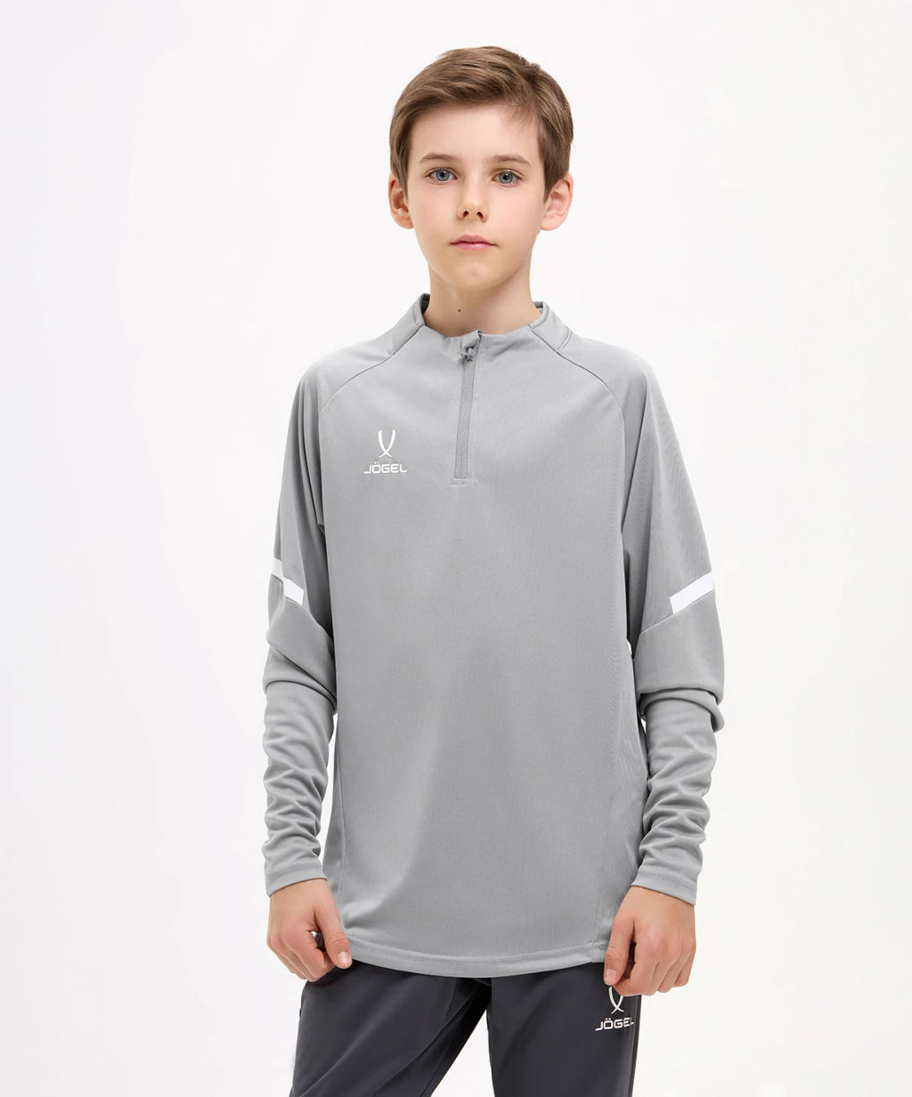 Джемпер тренировочный JOGEL CAMP 2 Training Top, серый, детский  фото 8