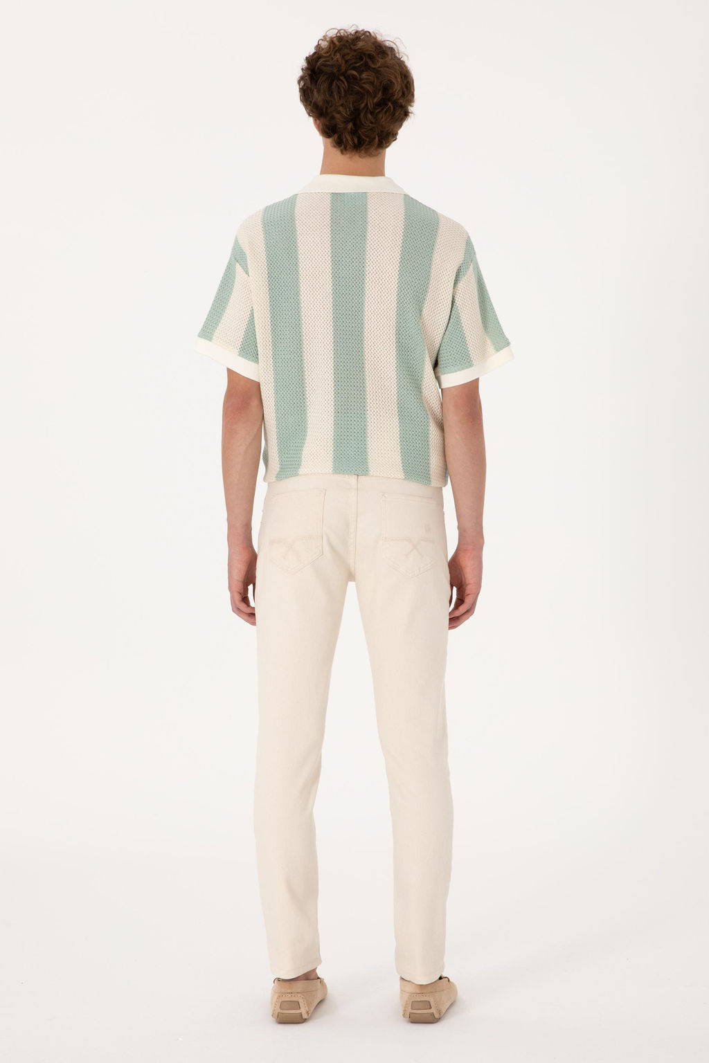 Erkek Ekru Jean Pantolon Sepette S_rpriz _ndirim - U.s. polo assn фото 4