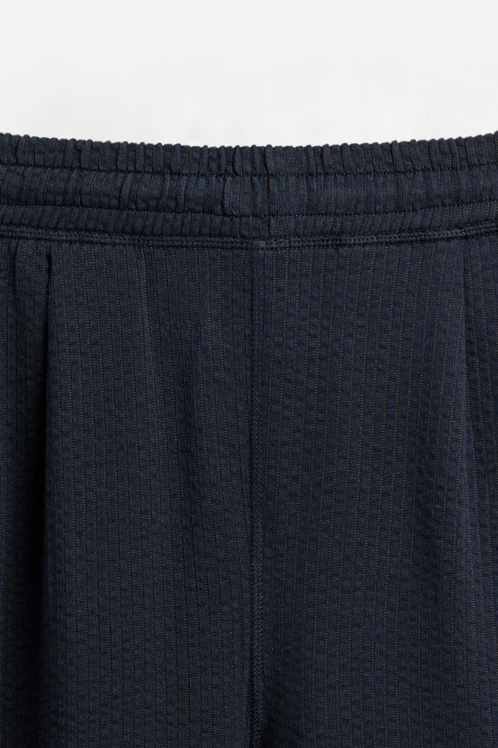 SEERSUCKER TROUSERS WITH PLEATS - Zara фото 19
