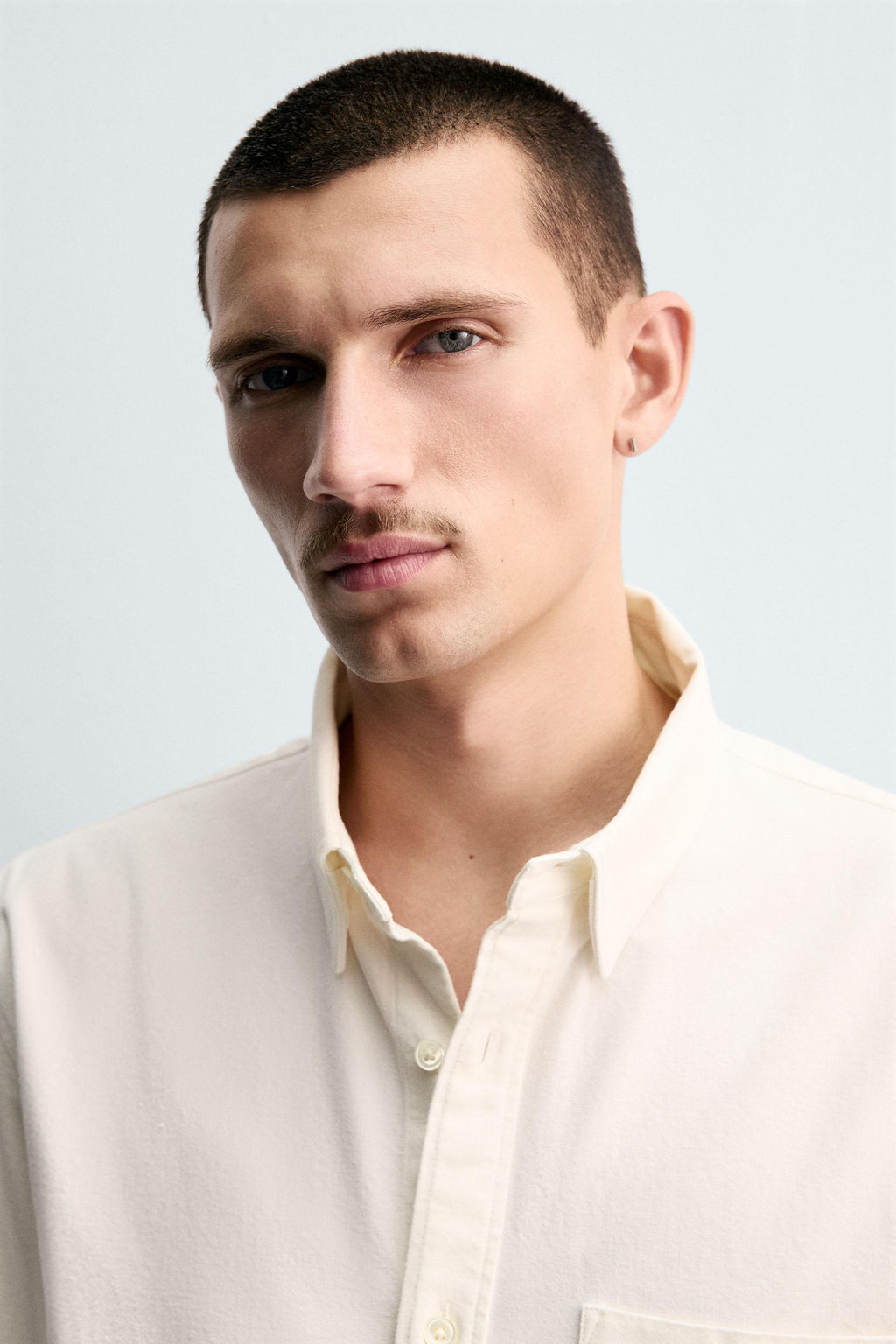 RELAXED FIT DENIM SHIRT - Zara фото 5