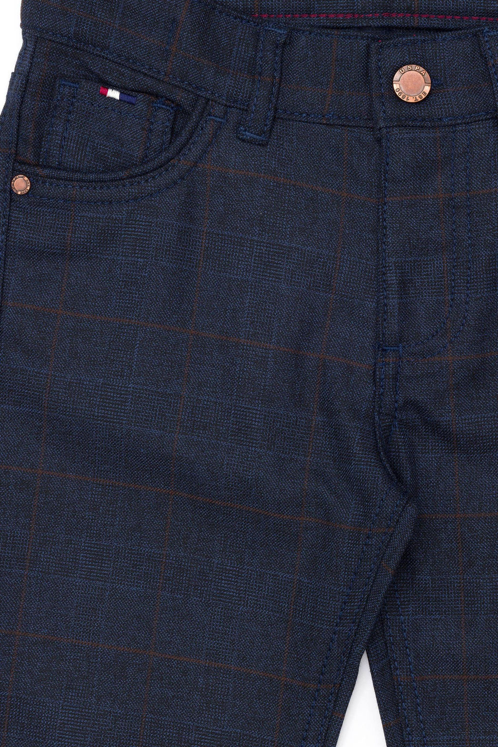 U. S. Polo Assn Темно-синие брюки из плотной ткани для мальчика - U.s. polo assn фото 3