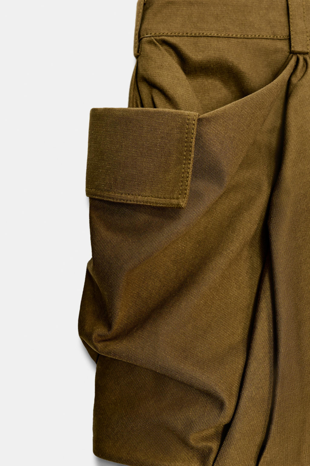 ZW COLLECTION SHORT CARGO SKIRT - Zara фото 20