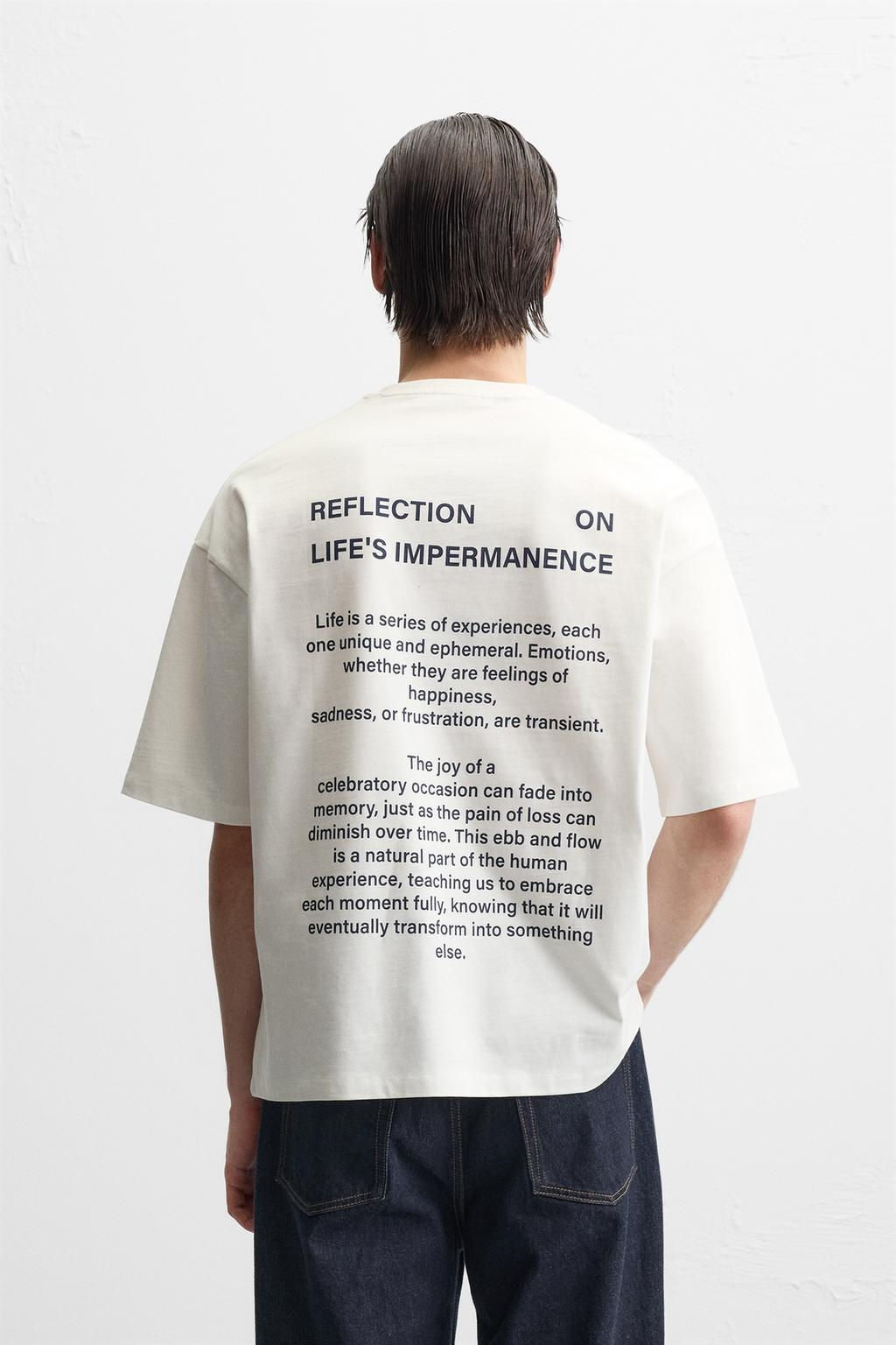 T-SHIRT WITH PHOTO PRINT - Zara фото 3