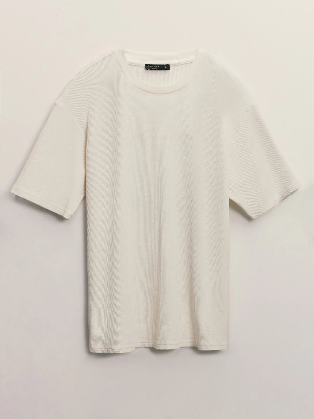 Футболка regular с эффектом garment dye / Zarina  фото 2