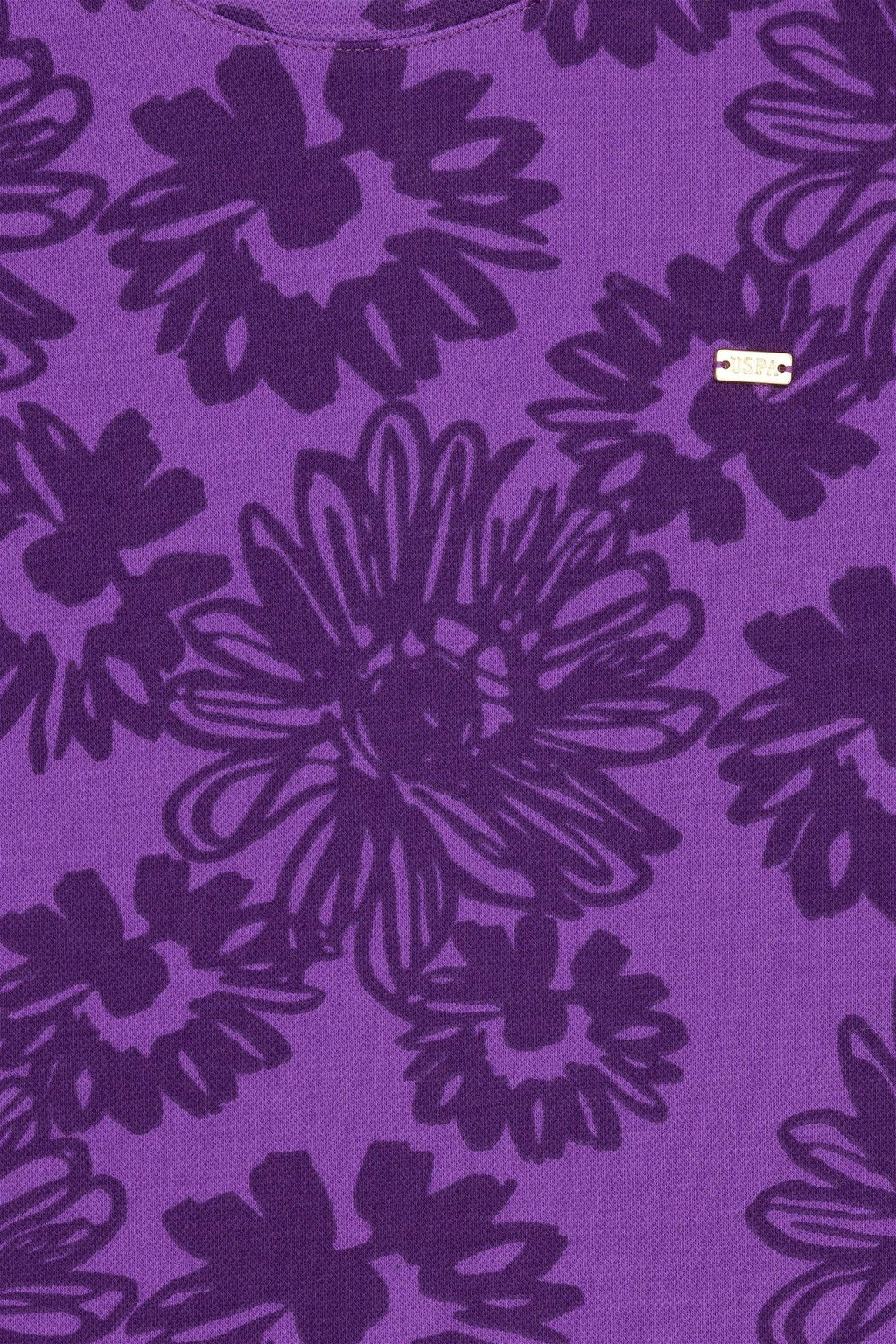 Фиолетовое вязаное платье для девочки Неожиданная скидка в корзине - U.s. polo assn фото 4