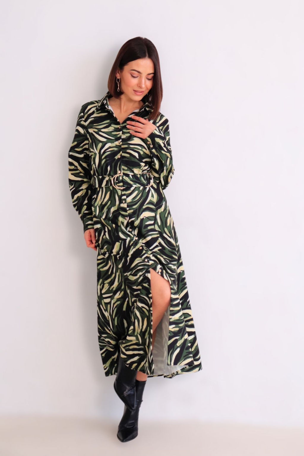 Martichelli Платье с принтом  фото 11