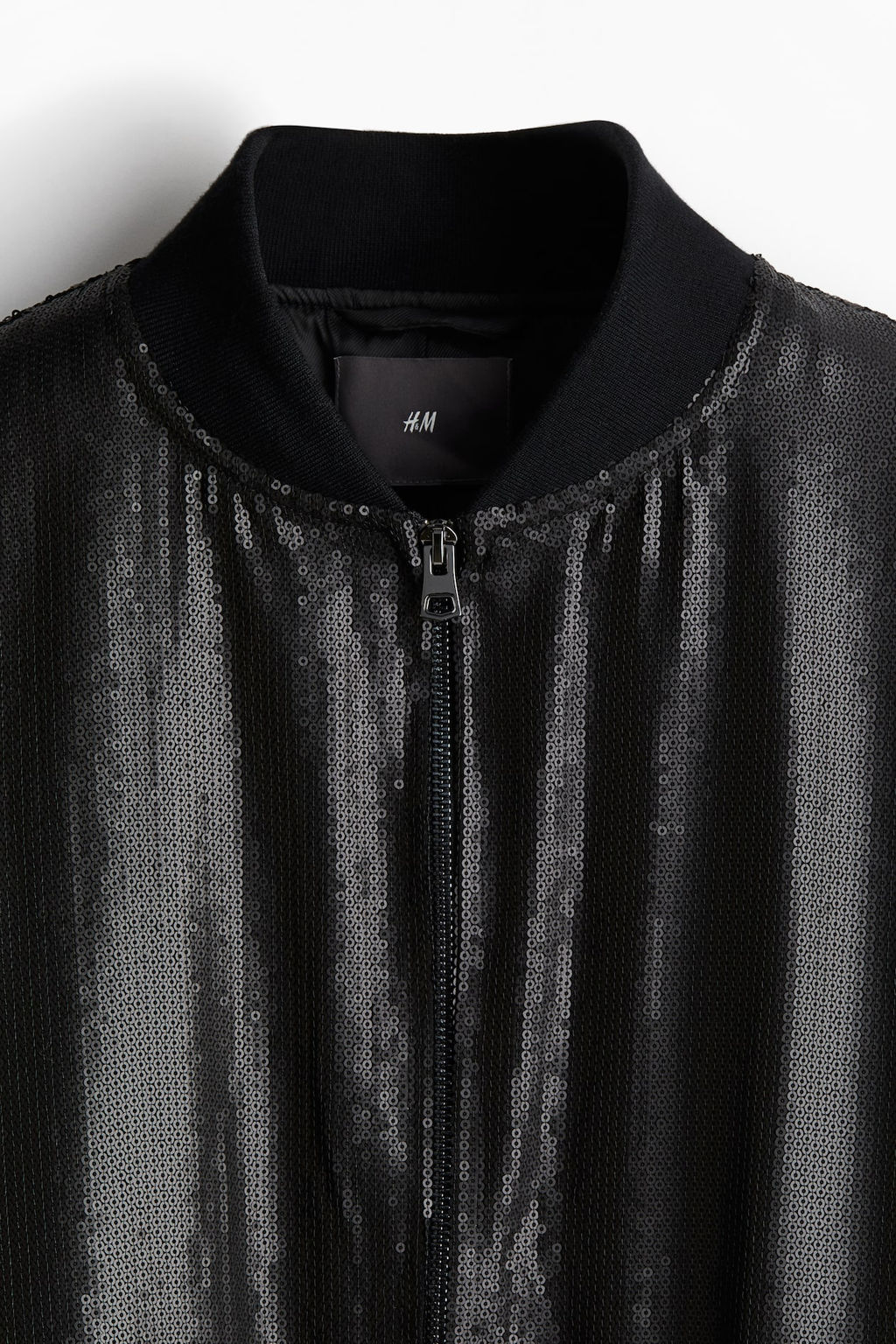 Cazadora bomber de lentejuelas Regular Fit - H&m фото 6