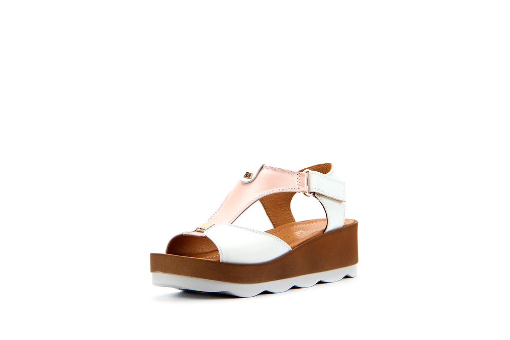 Босоножки EDART 2001.228 be.white-pink