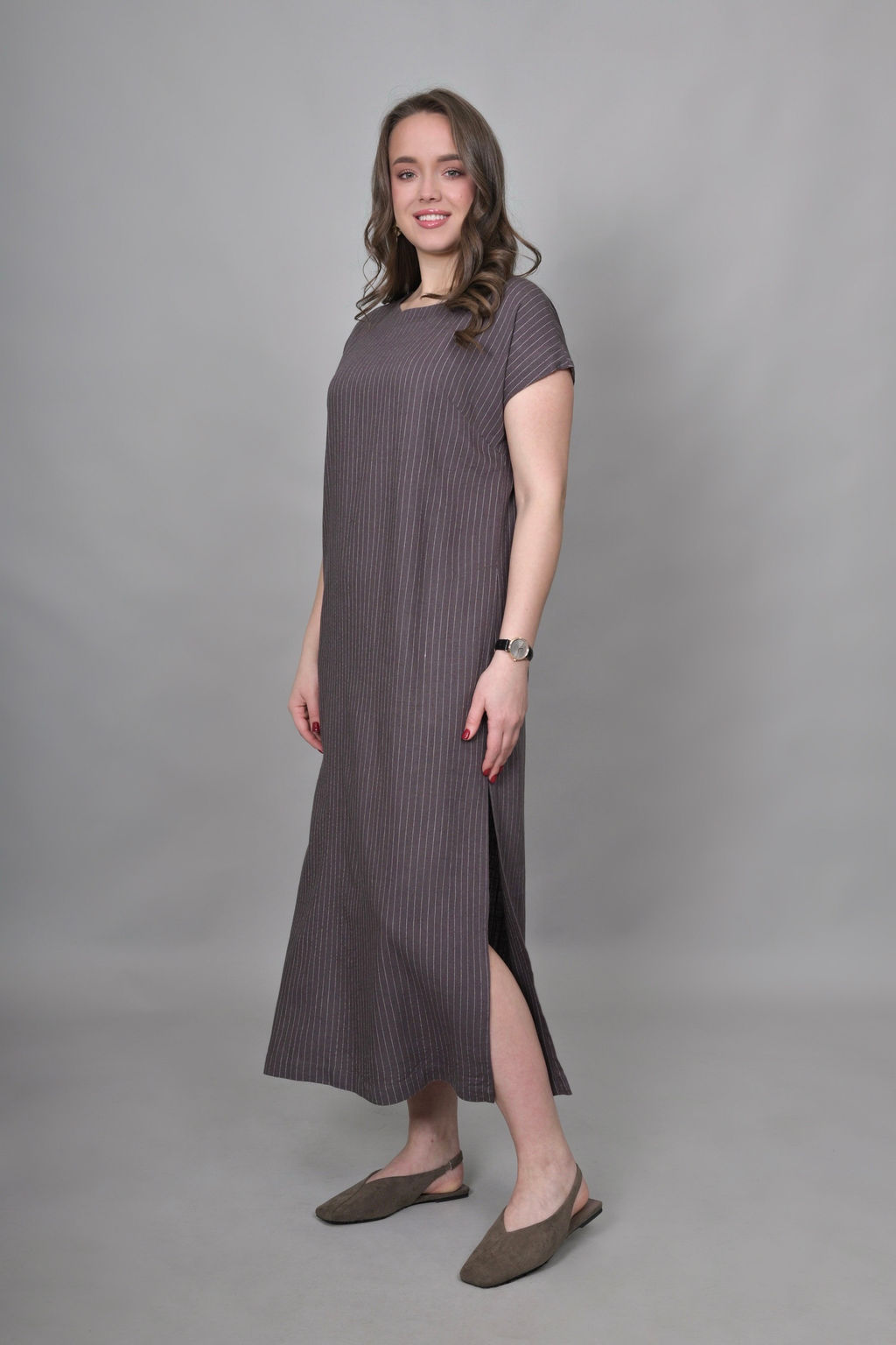 Платье 70% лен 30% вискоза