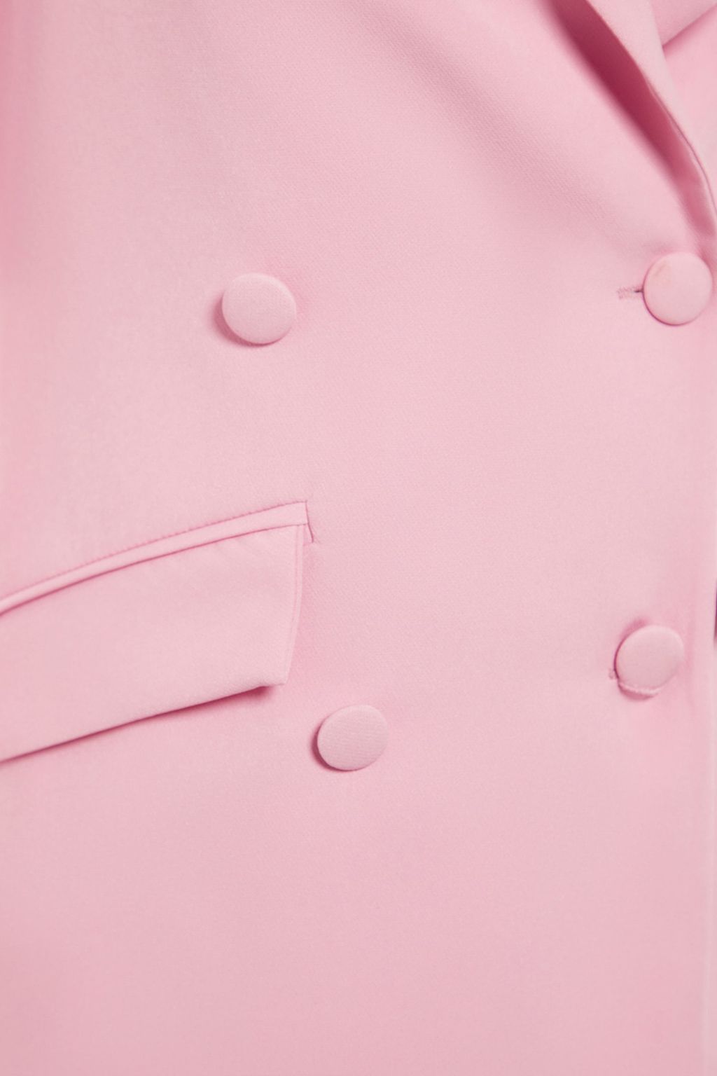 Pembe Regular Astarl? Dokuma Blazer Ceket TWOSS21CE0137