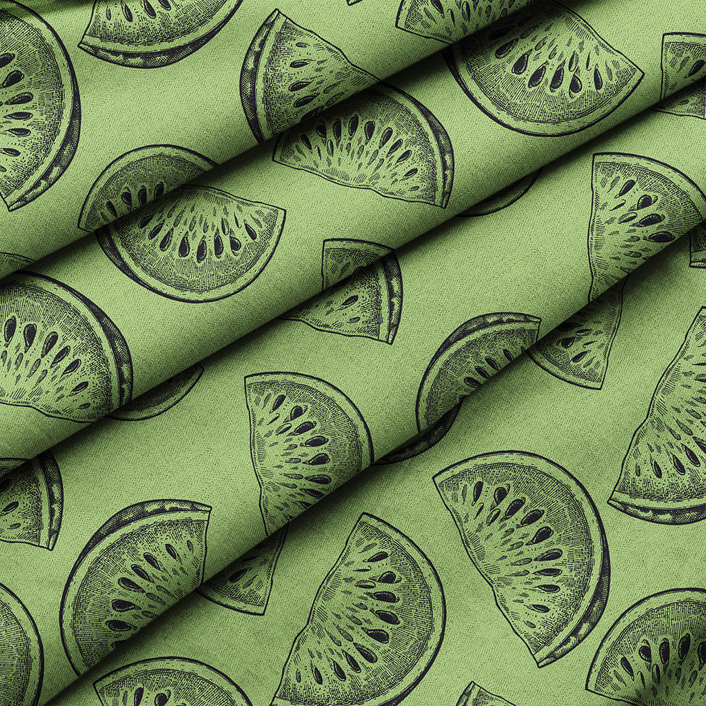 Астурия, зеленый Скатерть 200х145см, длина стола до 160см, на 6-8 персон, хлопок Премиум 186г/м2, Домашняя мода (Россия)  фото 3