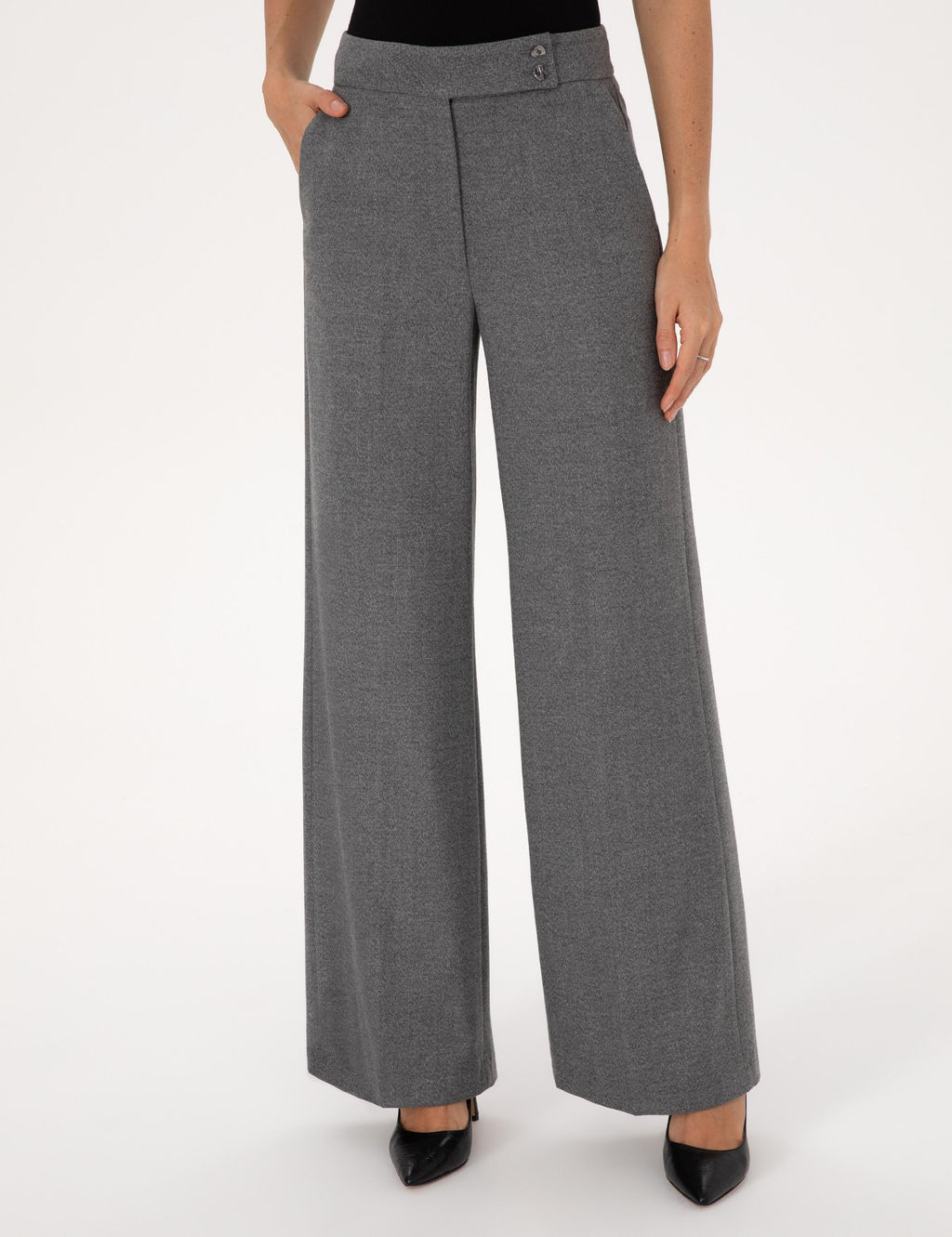Gri Melanj Palazzo Pantolon - Pierre cardin фото 2