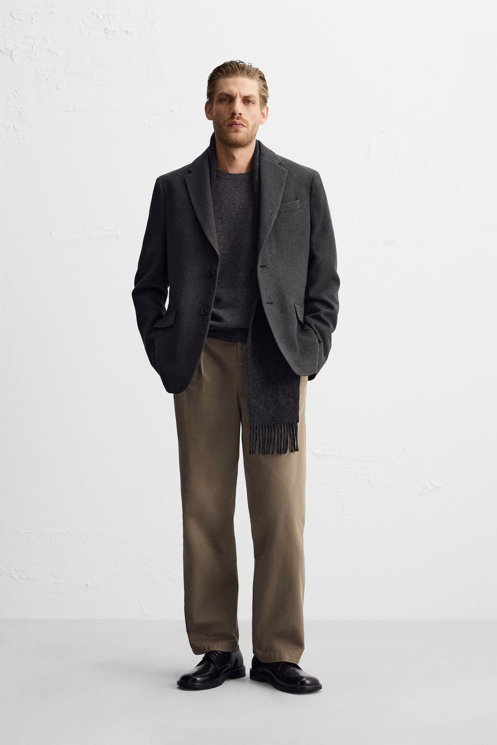 FLANNEL BLAZER