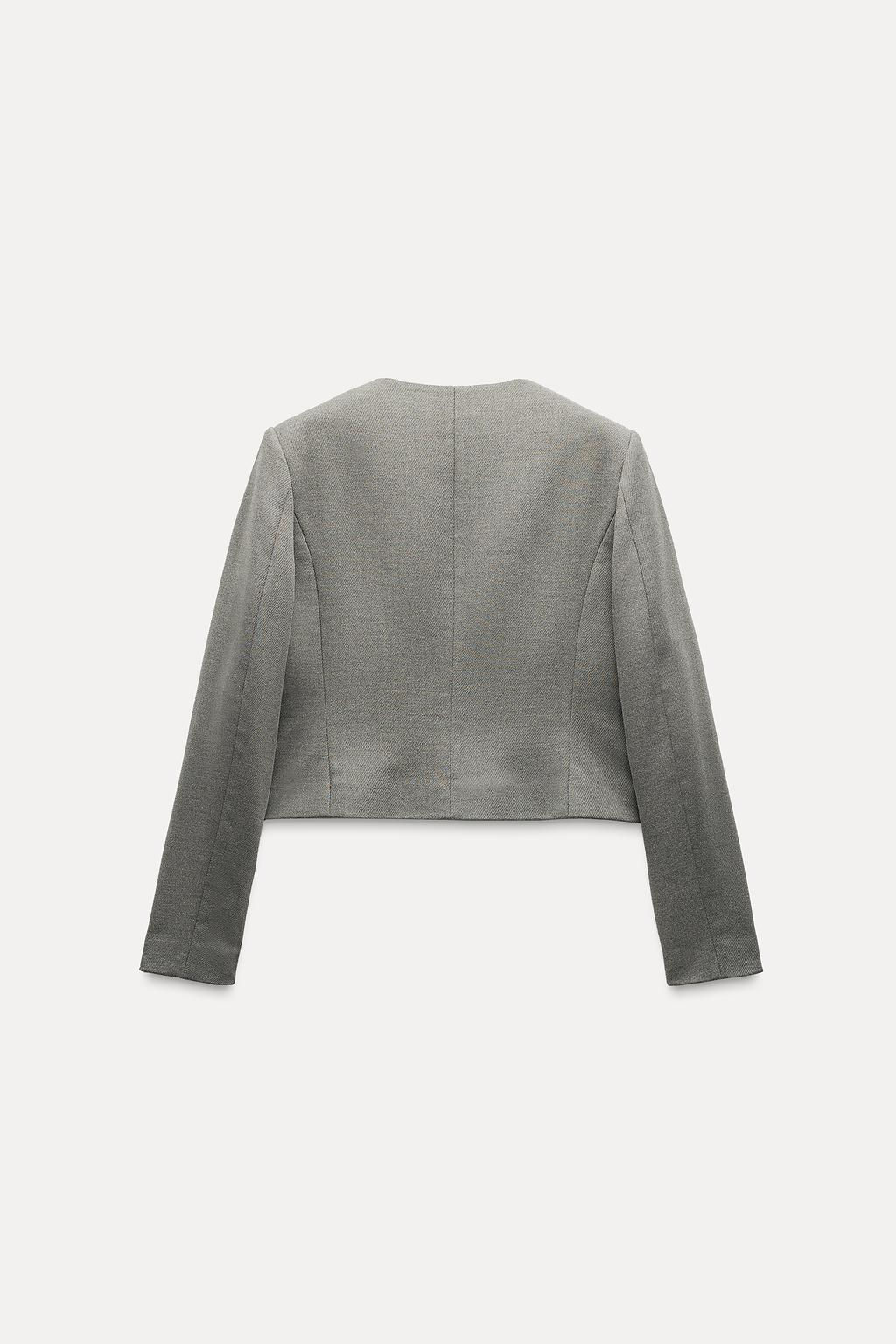 METAL BUTTON BLAZER - Zara фото 4