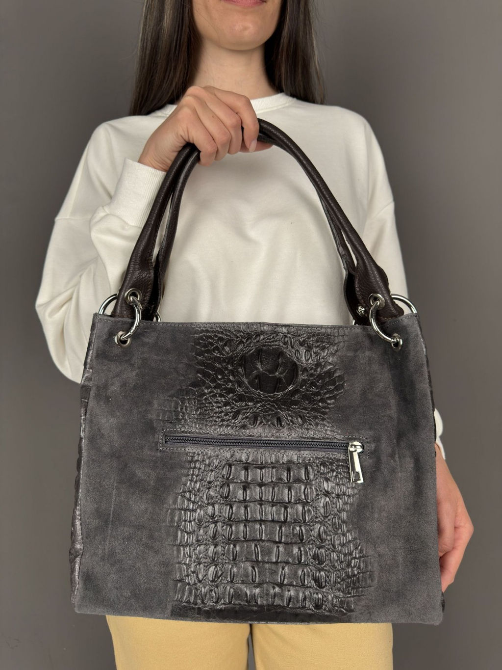 Сумка женская из телячьей кожи