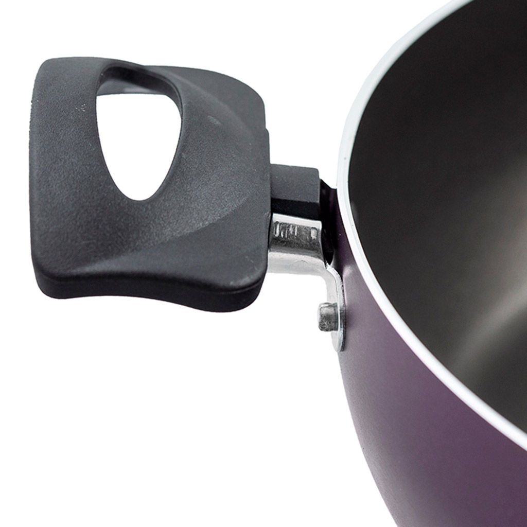Violet Сотейник с антипригарным покрытием д26см, h7,5см, s1,8мм, 2 бакелитовые ручки (Россия) - Домашняя мода фото 5