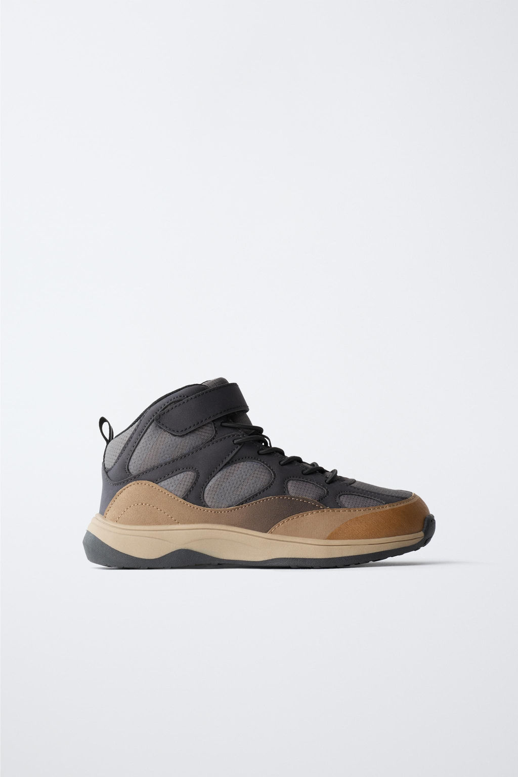 BOTIN DEPORTIVO CONTRASTE / Marr?n - Zara фото 3