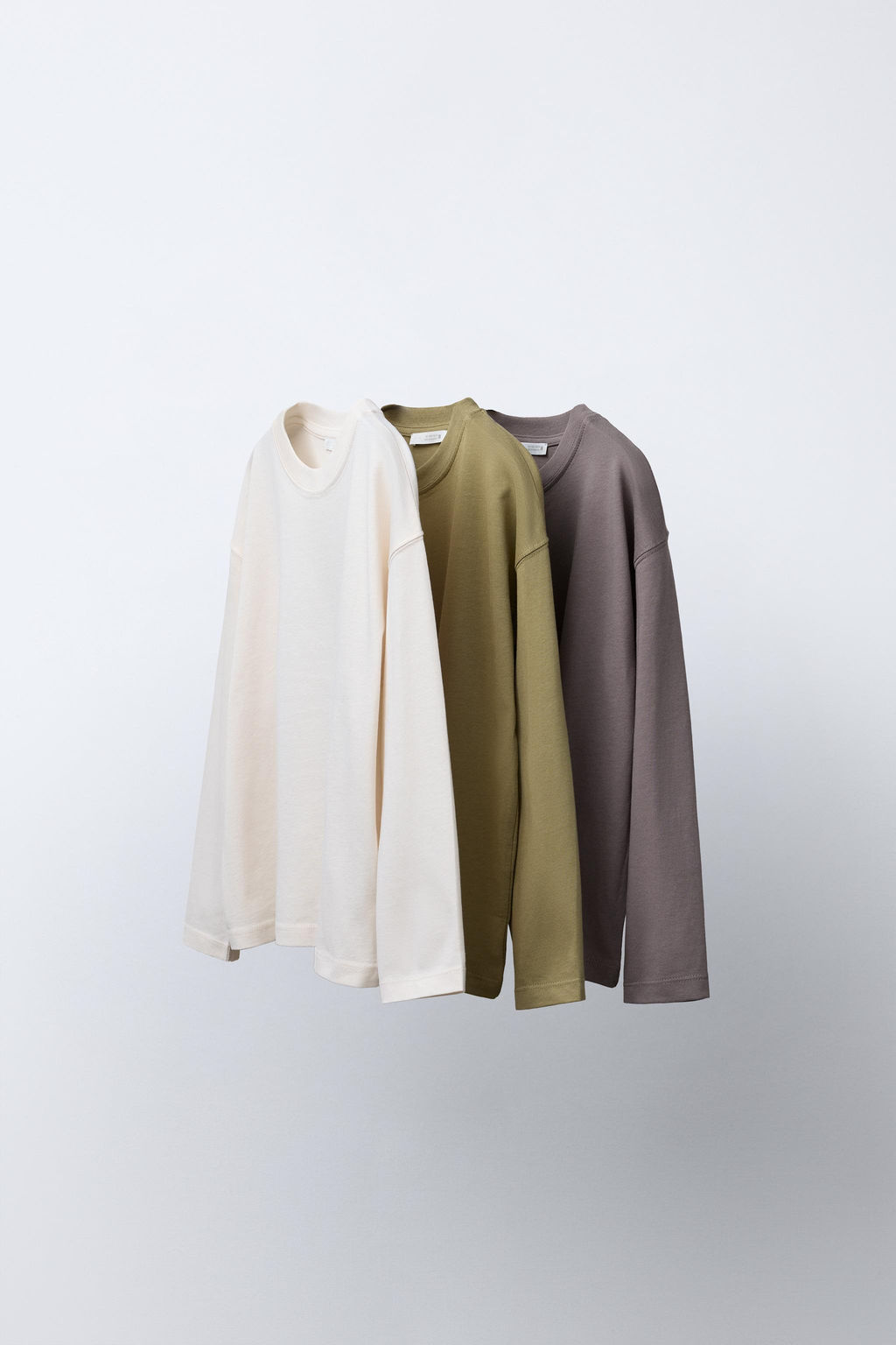 3-PACK OF PLAIN T-SHIRTS