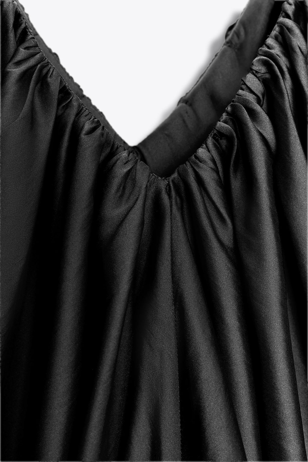 ZW COLLECTION DRAPED SATIN TOP - Zara фото 4