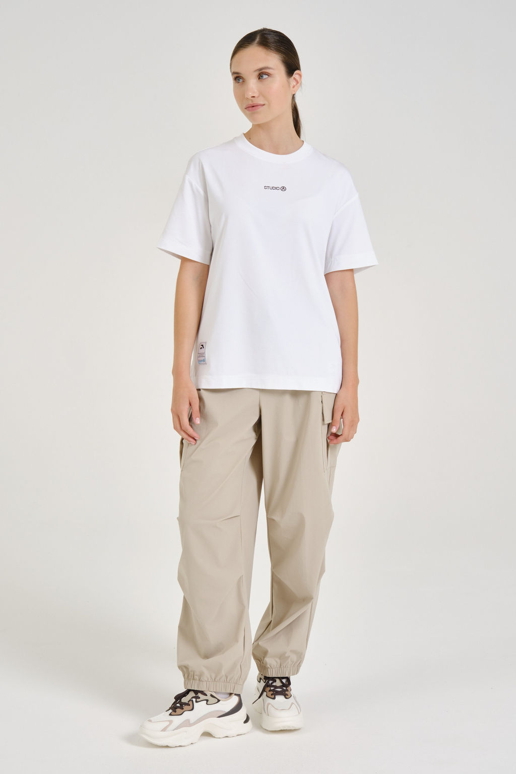 Брюки текстильные Хаки - Anta фото 2