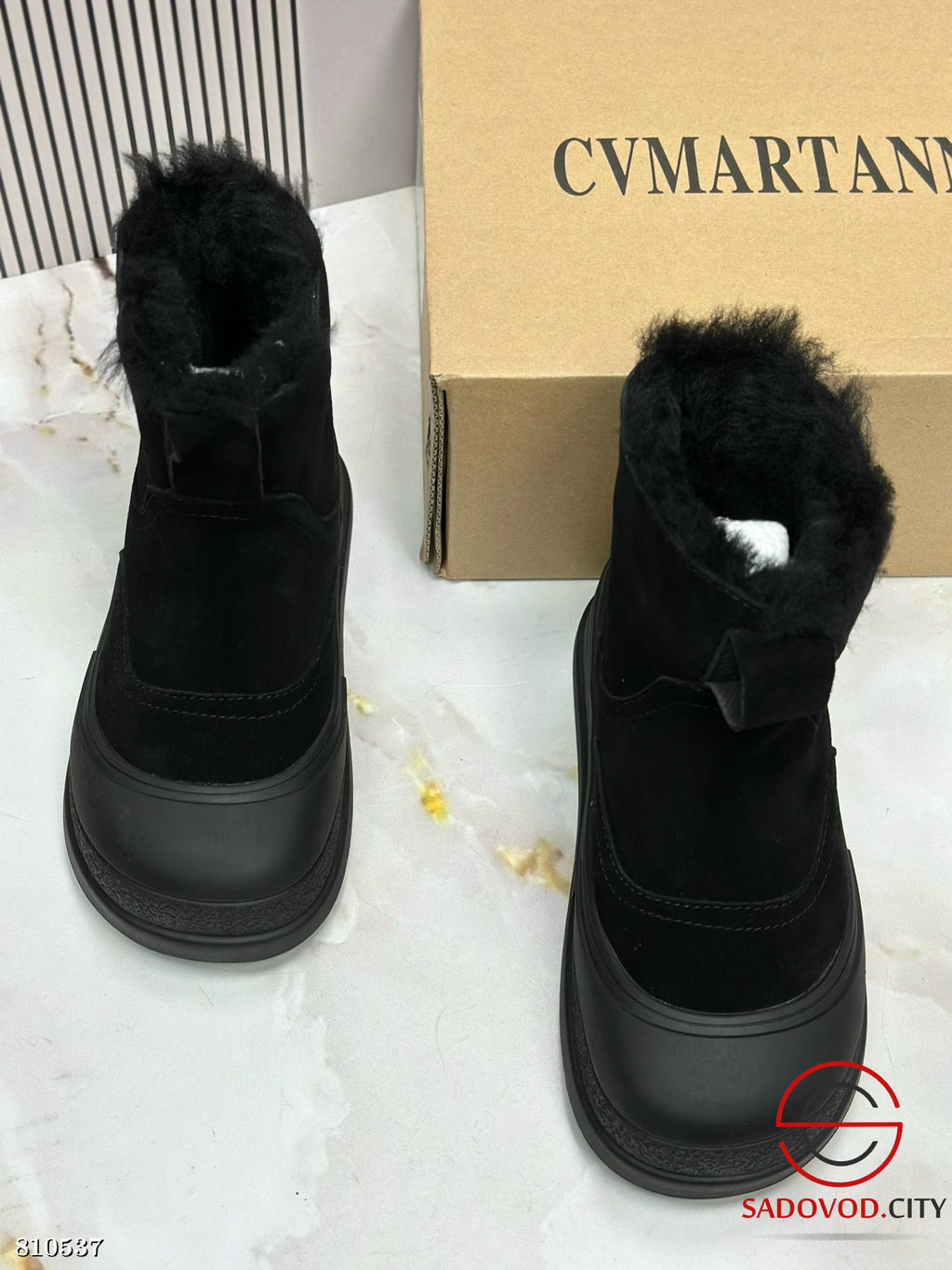 Замшевые женские ботинки для зимы - Bruno фото 4