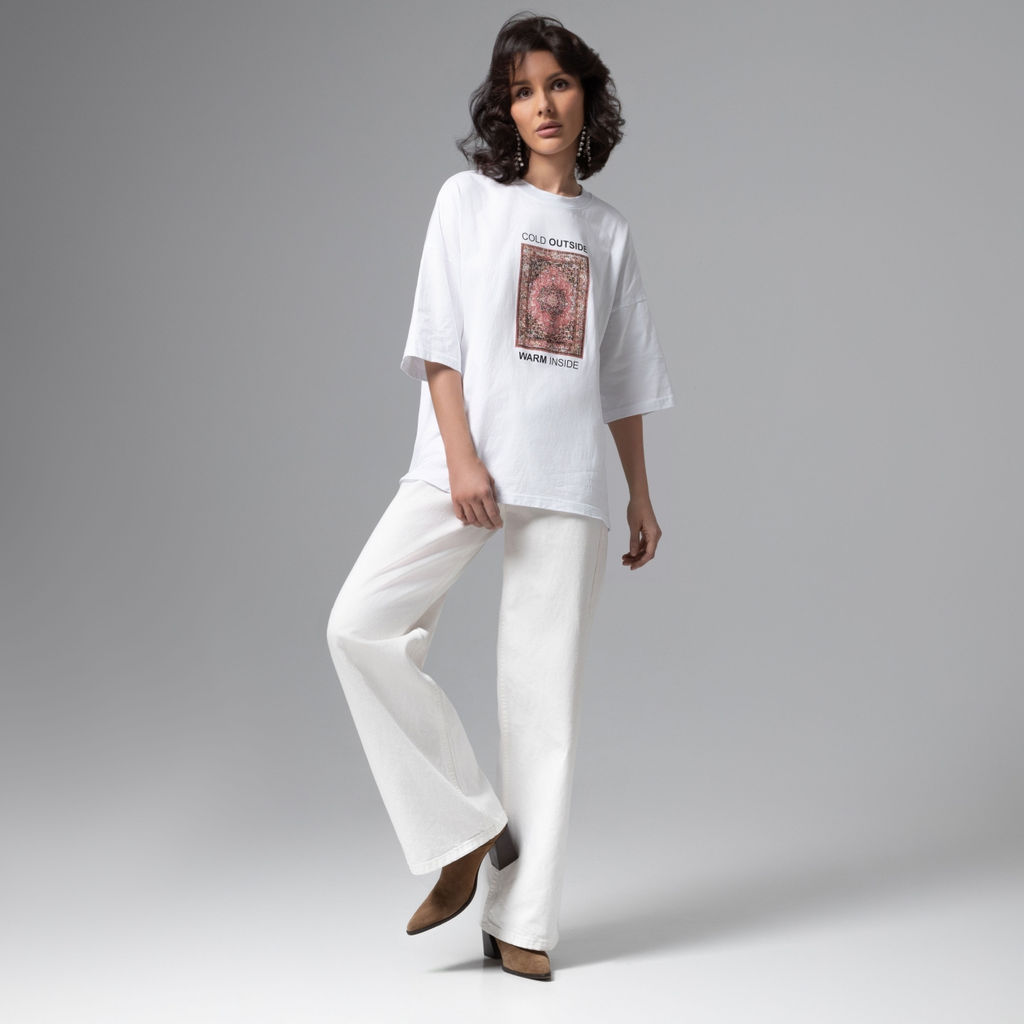 Футболка из хлопка, Фэшн-идеал (original) - Charutti фото 8