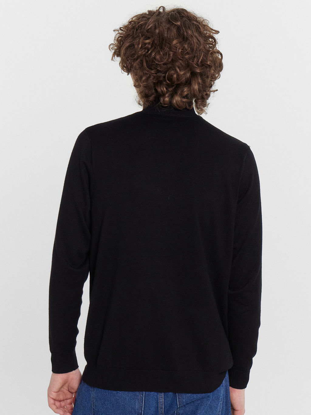 Свитер мужской темно-серый графит 121924