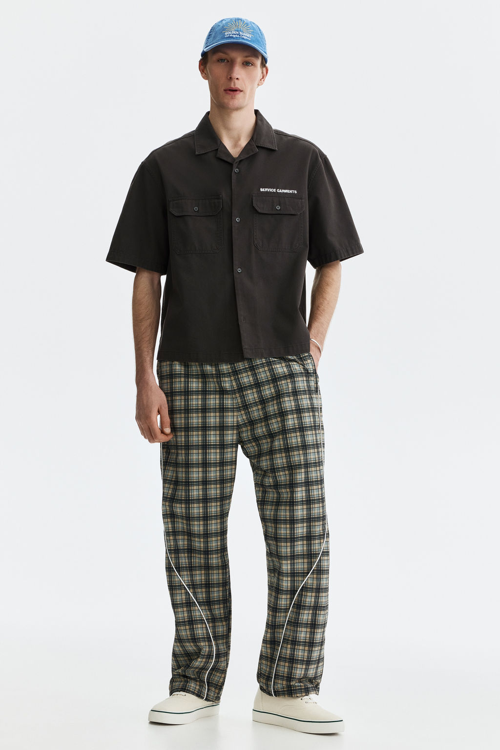 Camisa cargo de manga corta Relaxed Fit - H&m фото 5