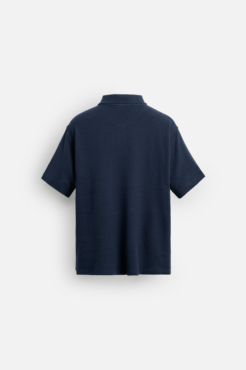VERTICAL TEXTURE POLO SHIRT - Zara фото 7